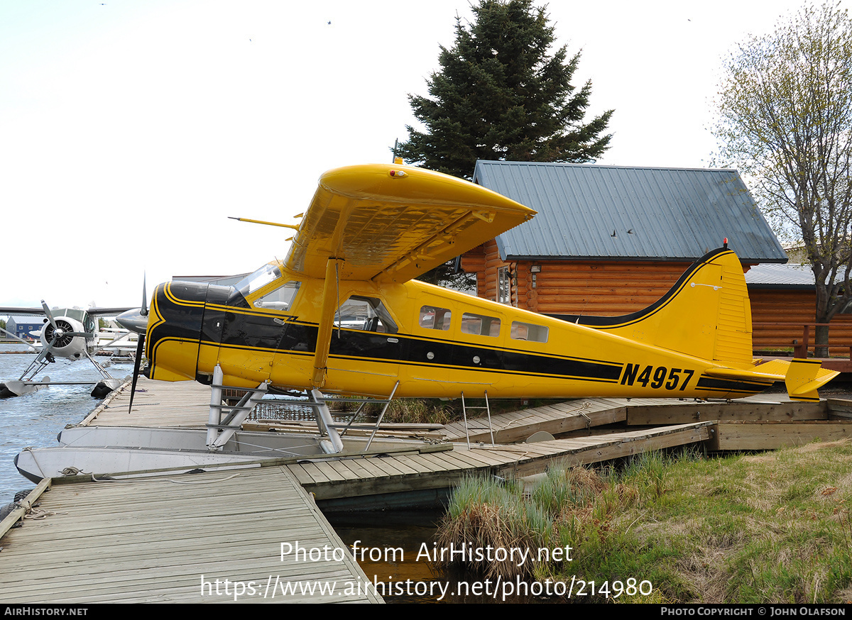 Aircraft Photo of N4957 | De Havilland Canada DHC-2 Beaver Mk1 | AirHistory.net #214980