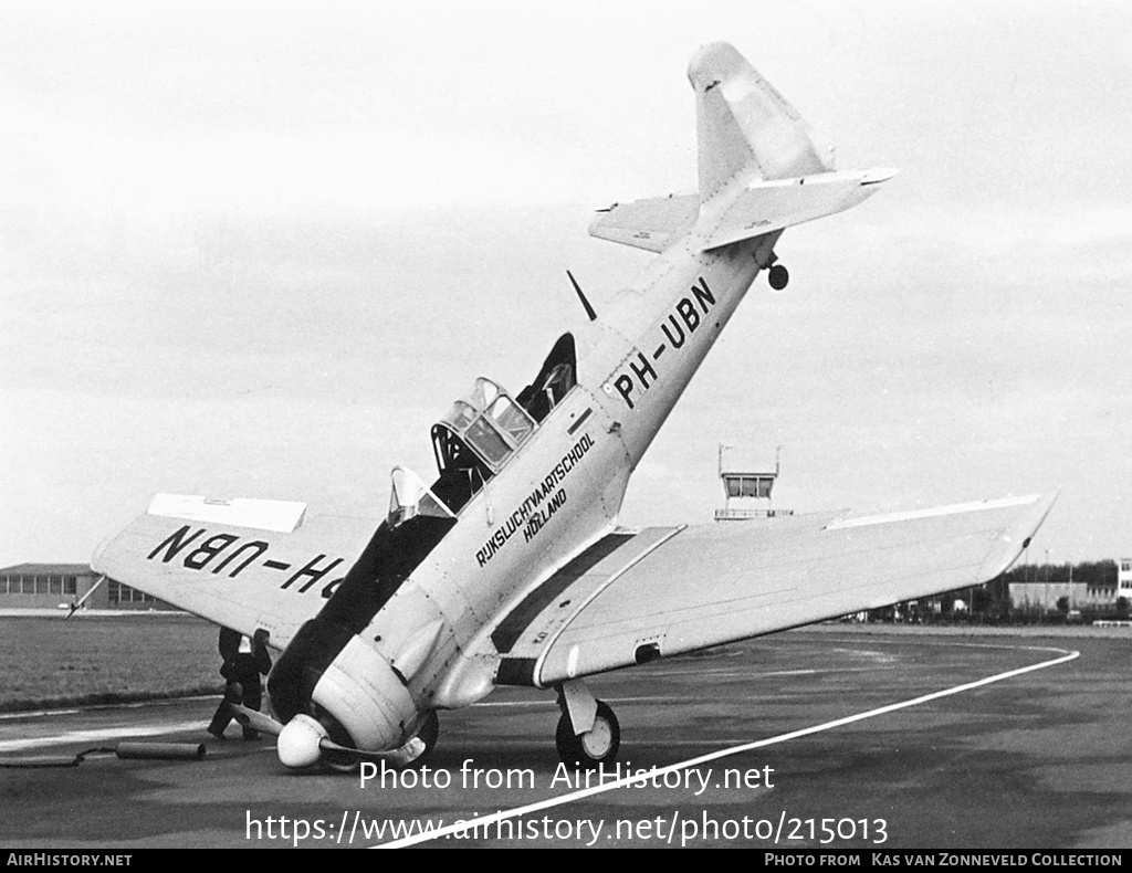 Aircraft Photo of PH-UBN | North American AT-6A Texan | Rijksluchtvaartschool - RLS | AirHistory.net #215013