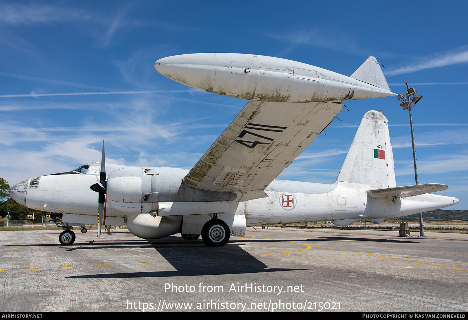 Aircraft Photo of 4711 | Lockheed P-2E Neptune | Portugal - Air Force | AirHistory.net #215021