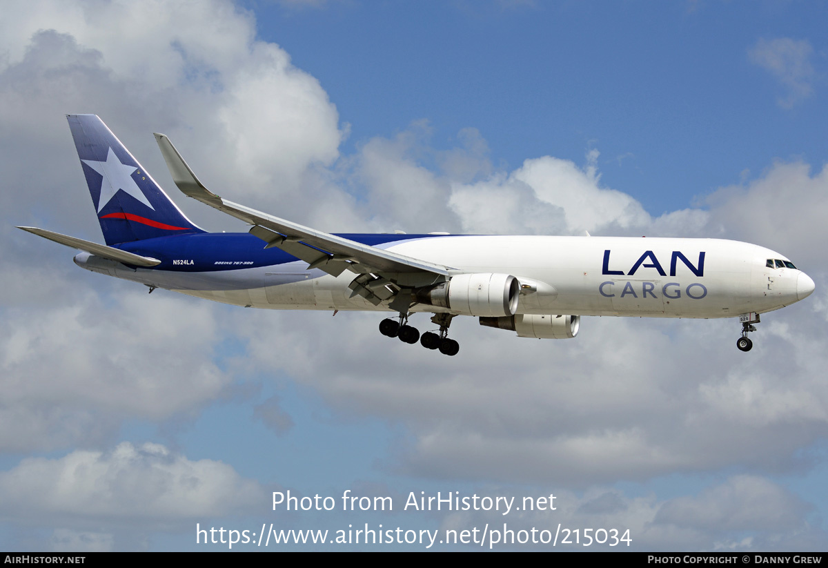 Aircraft Photo of N524LA | Boeing 767-346F/ER | LAN Cargo | AirHistory.net #215034