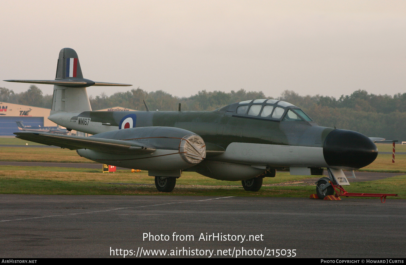 Aircraft Photo of G-LOSM / WM167 | Gloster Meteor NF11 | UK - Air Force | AirHistory.net #215035