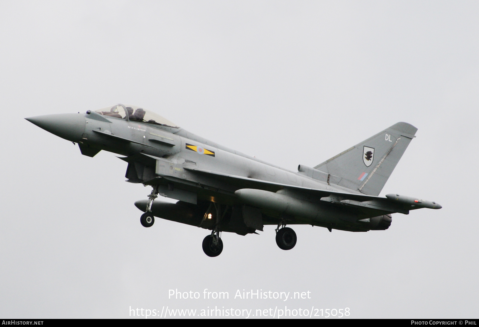 Aircraft Photo of ZJ929 | Eurofighter EF-2000 Typhoon FGR4 | UK - Air Force | AirHistory.net #215058