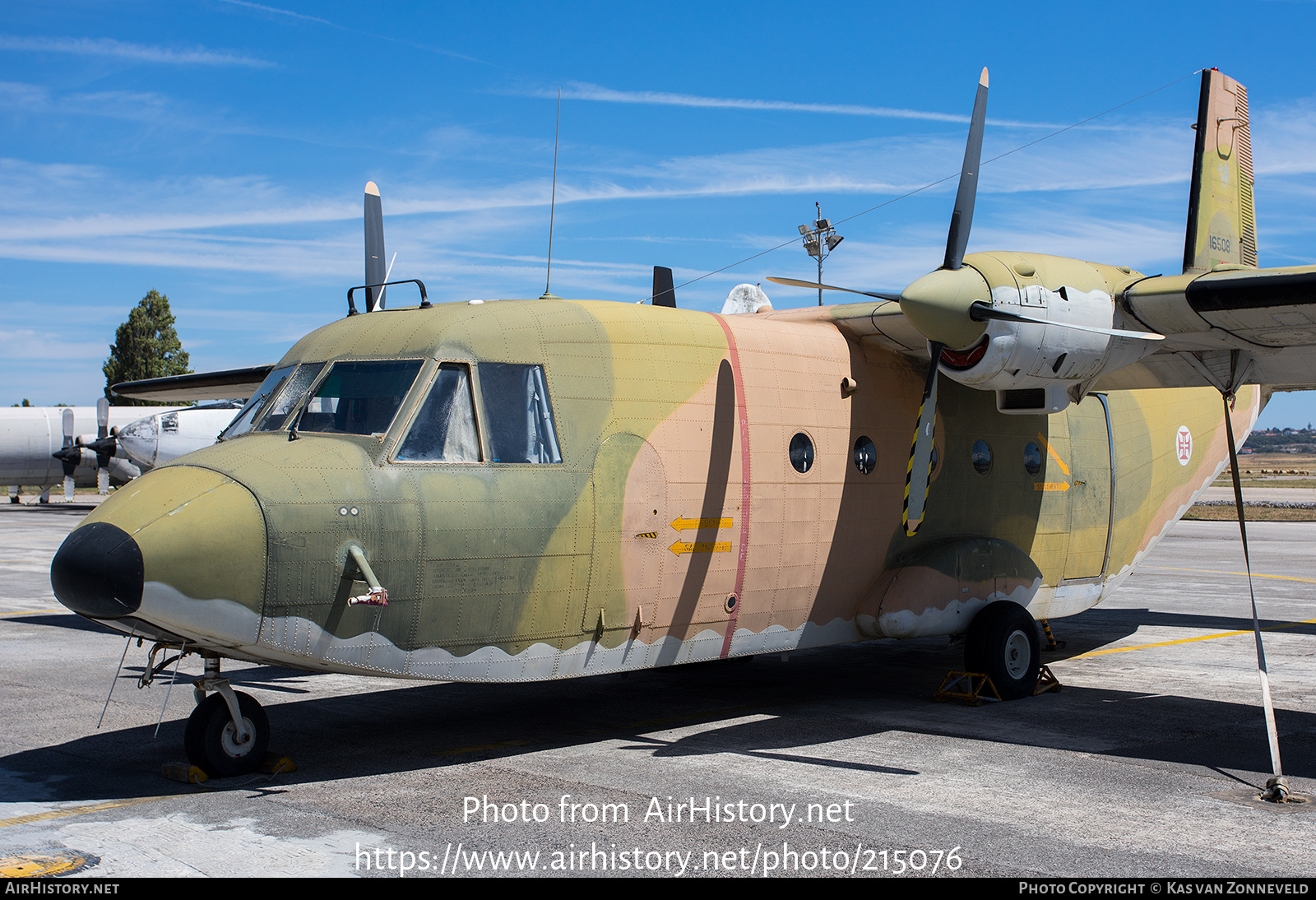 Aircraft Photo of 16508 | CASA C-212-100 Aviocar | Portugal - Air Force | AirHistory.net #215076