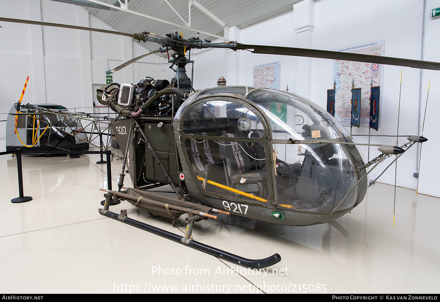 Aircraft Photo of 9217 | Sud SE-3130 Alouette II | Portugal - Air Force | AirHistory.net #215085