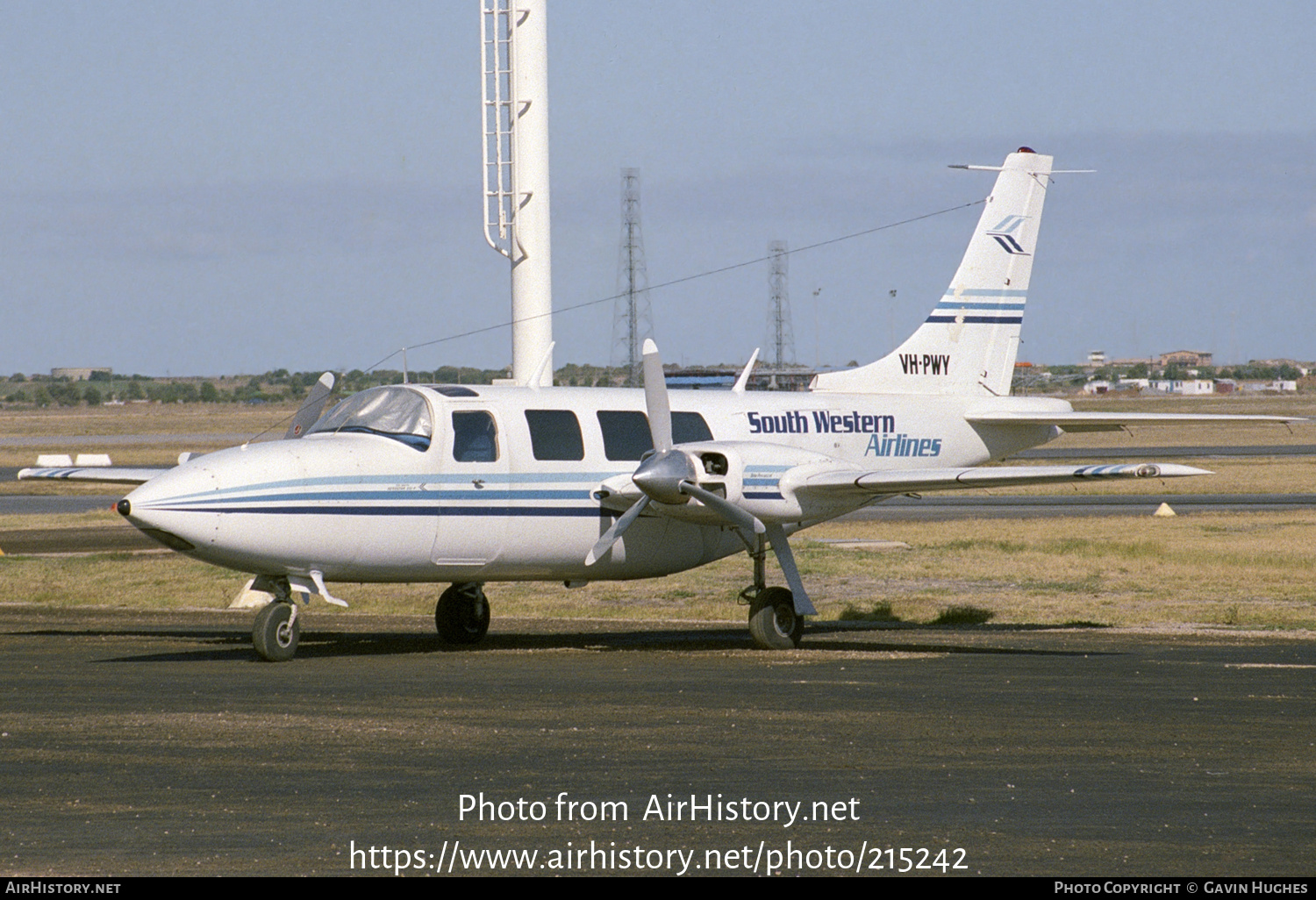 Aircraft Photo of VH-PWY | Ted Smith Aerostar 601P | South Western Airlines | AirHistory.net #215242