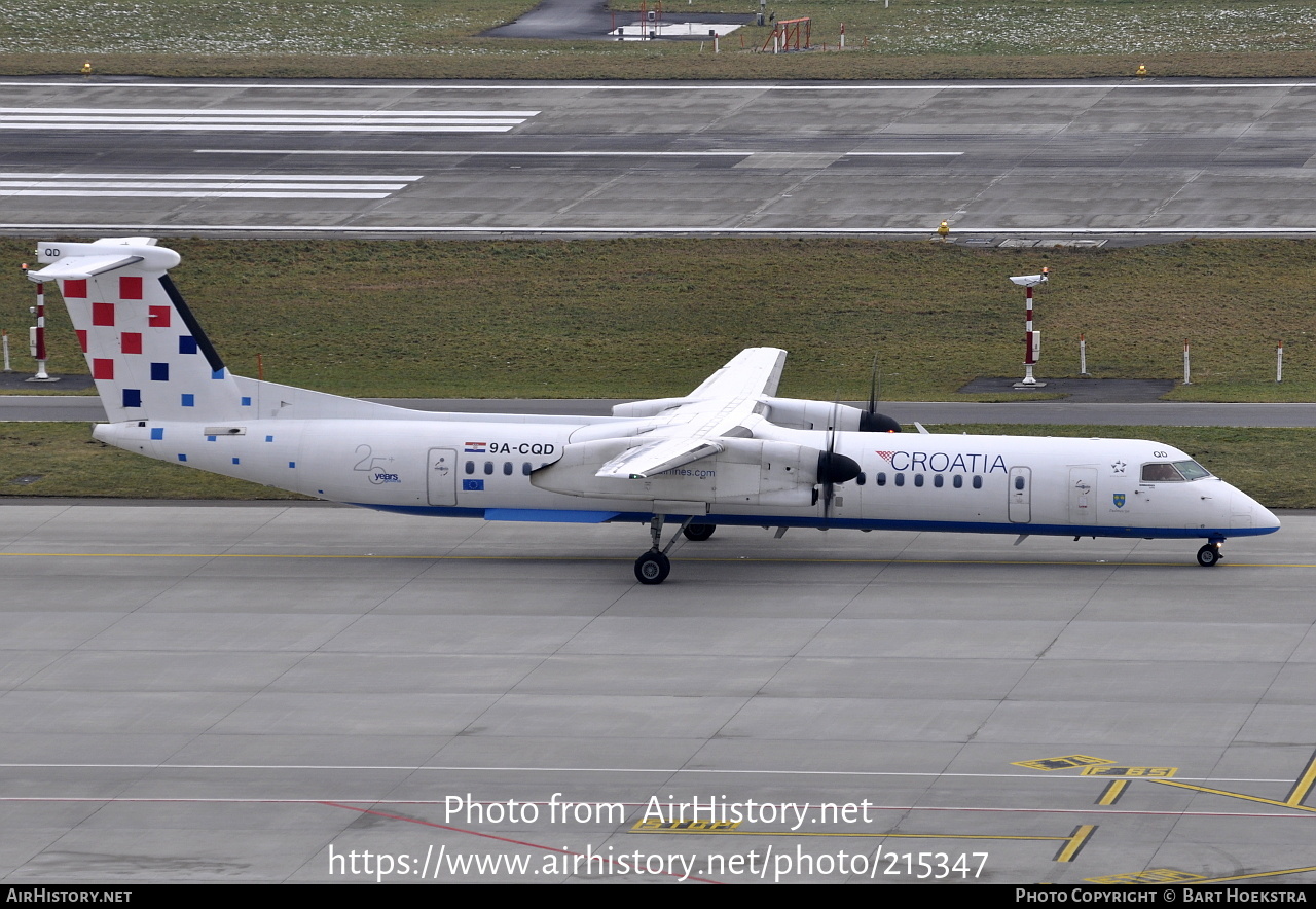 Aircraft Photo of 9A-CQD | Bombardier DHC-8-402 Dash 8 | Croatia Airlines | AirHistory.net #215347