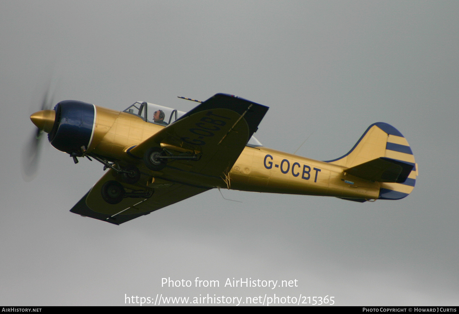 Aircraft Photo of G-OCBT | Yakovlev Yak-52 | AirHistory.net #215365