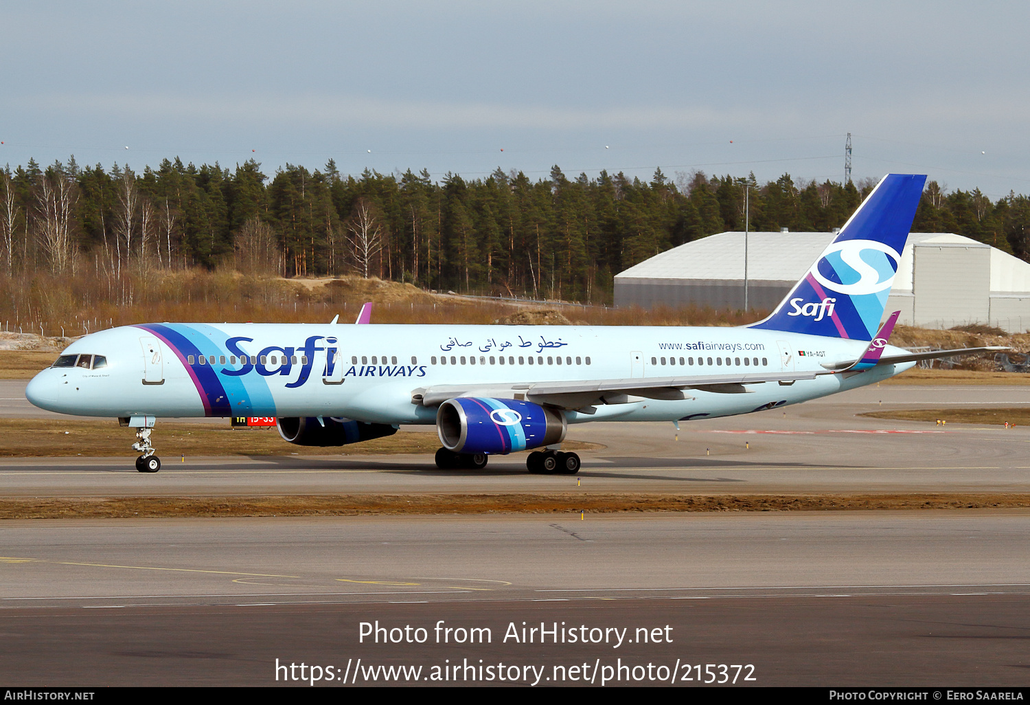 Aircraft Photo of YA-AQT | Boeing 757-2K2 | Safi Airways | AirHistory.net #215372