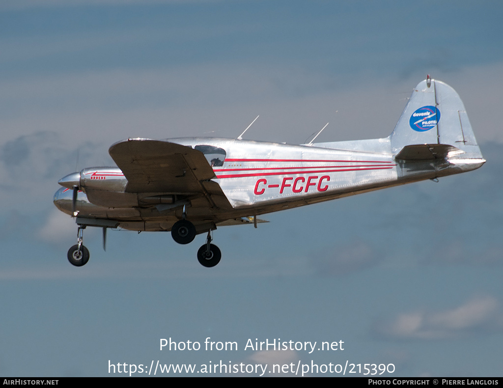 Aircraft Photo of C-FCFC | Piper PA-23-160 Apache | Devenir Pilote | AirHistory.net #215390