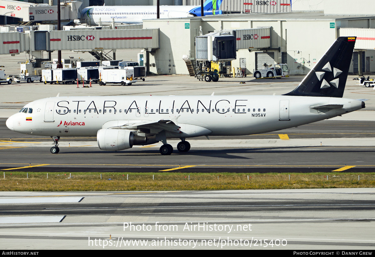 Aircraft Photo of N195AV | Airbus A320-214 | Avianca | AirHistory.net #215400