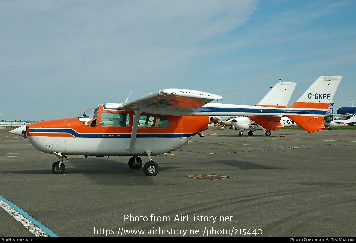 Aircraft Photo of C-GKFE | Cessna T337D Turbo Super Skymaster | AirHistory.net #215440