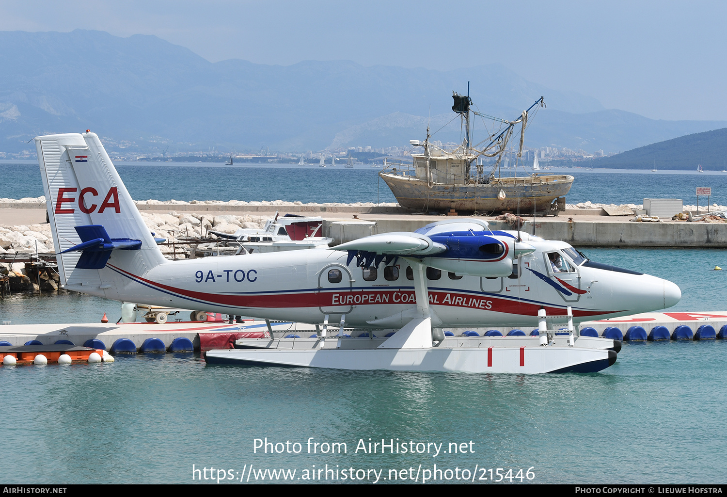 Aircraft Photo of 9A-TOC | De Havilland Canada DHC-6-200 Twin Otter | European Coastal Airlines - ECA | AirHistory.net #215446