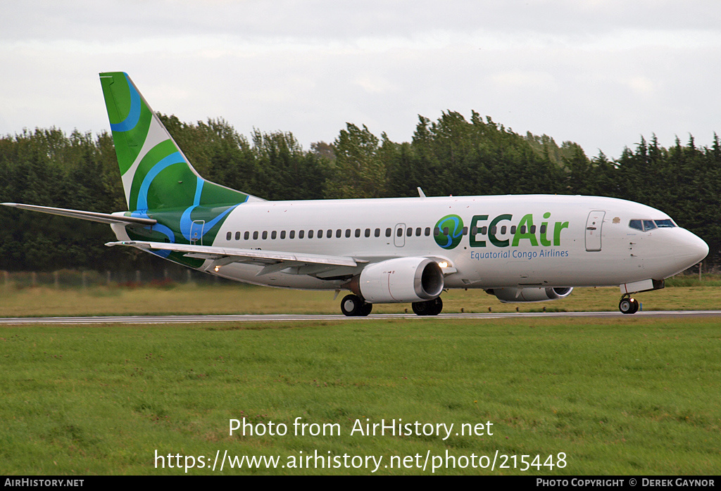 Aircraft Photo of HB-JJB | Boeing 737-306 | ECAir - Equatorial Congo Airlines | AirHistory.net #215448