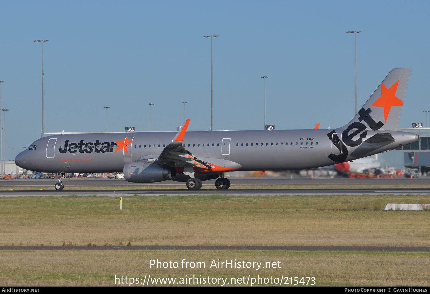 Aircraft Photo of VH-VWQ | Airbus A321-231 | Jetstar Airways | AirHistory.net #215473