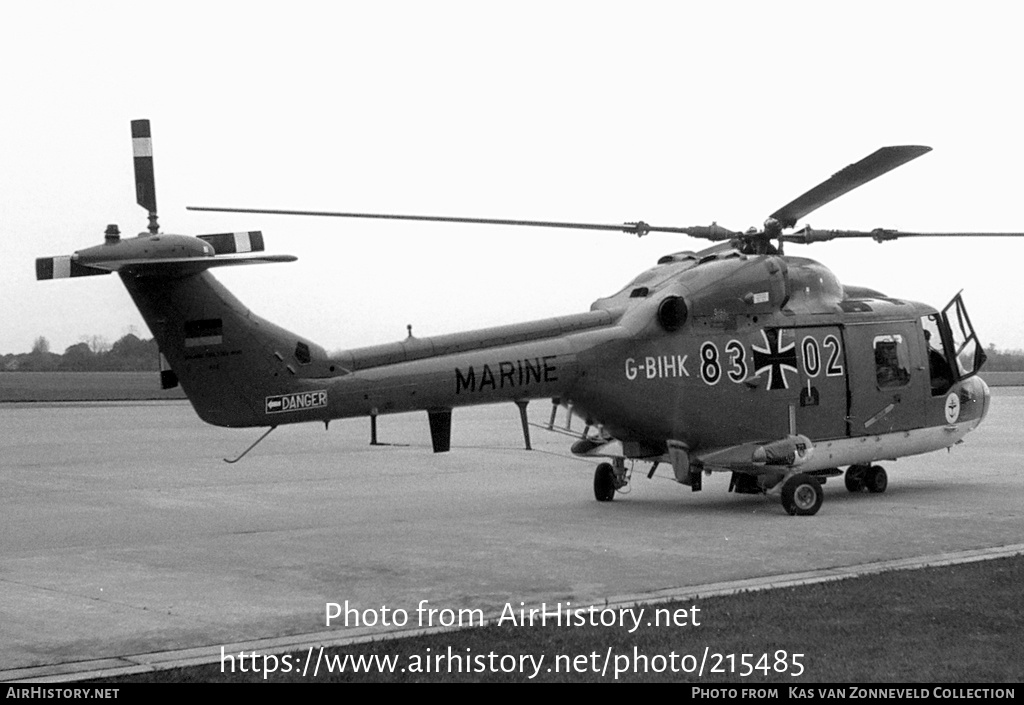 Aircraft Photo of G-BIHK / 8302 | Westland WG-13 Sea Lynx Mk88A | Germany - Navy | AirHistory.net #215485