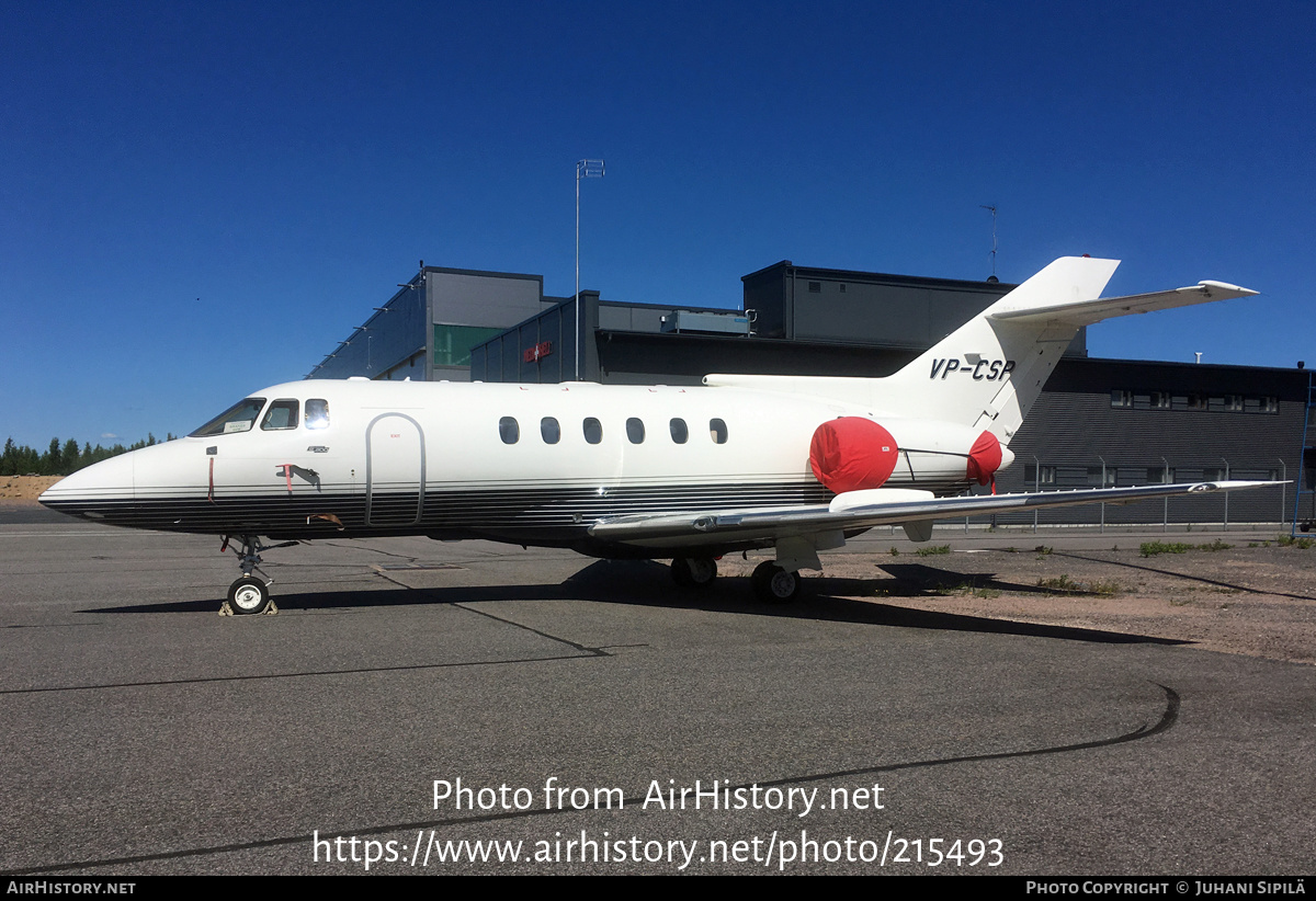 Aircraft Photo of VP-CSP | British Aerospace BAe-125-800B | AirHistory.net #215493