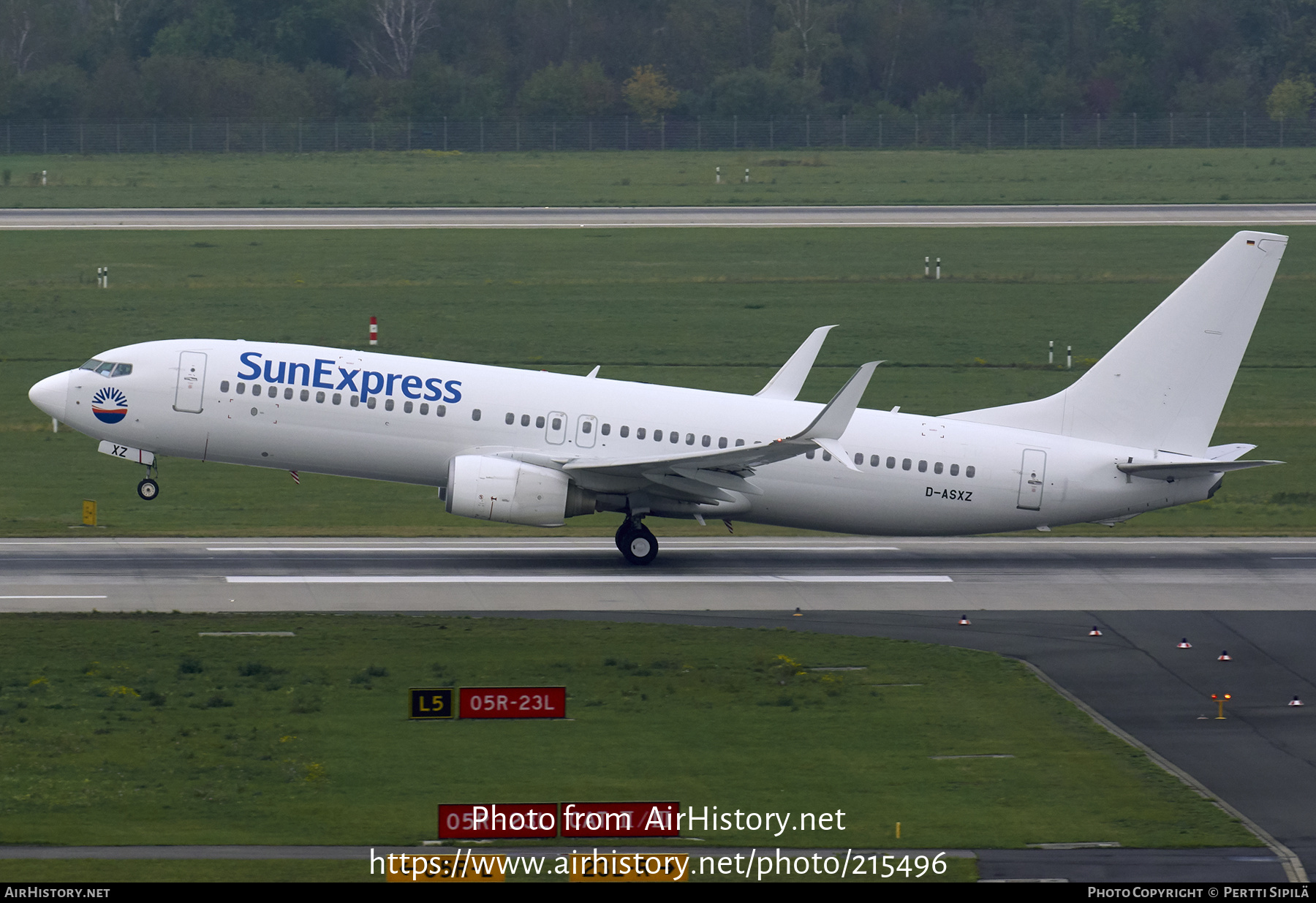 Aircraft Photo of D-ASXZ | Boeing 737-8K5 | SunExpress | AirHistory.net #215496