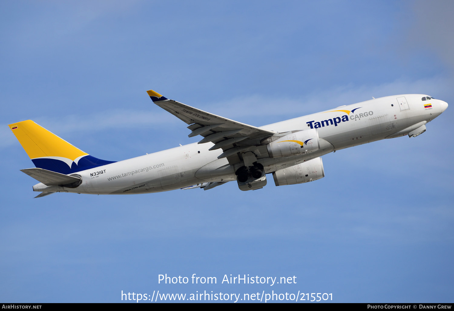 Aircraft Photo of N331QT | Airbus A330-243F | Tampa Cargo | AirHistory.net #215501