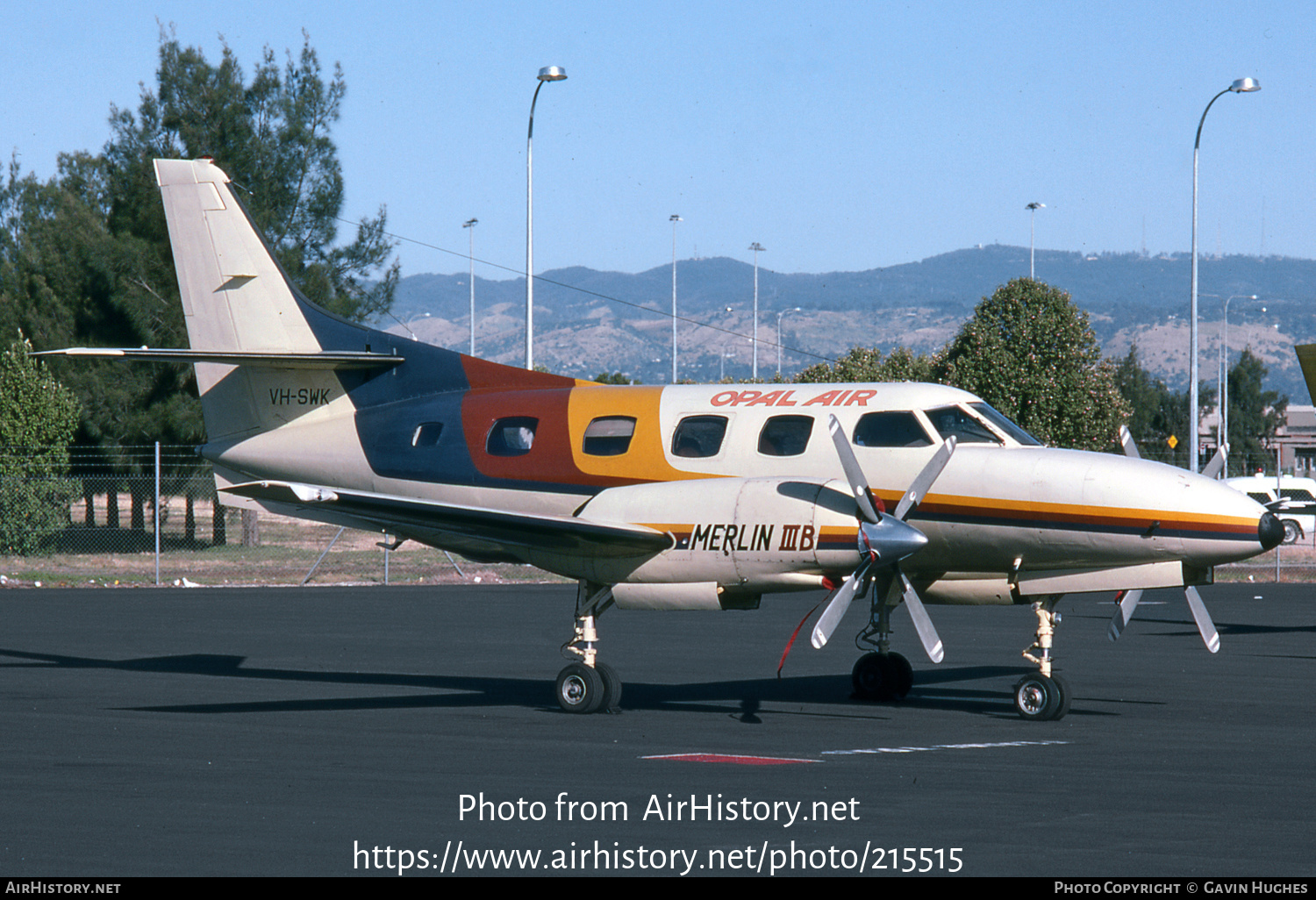 Aircraft Photo of VH-SWK | Swearingen SA-226TB Merlin IIIB | Opal Air | AirHistory.net #215515