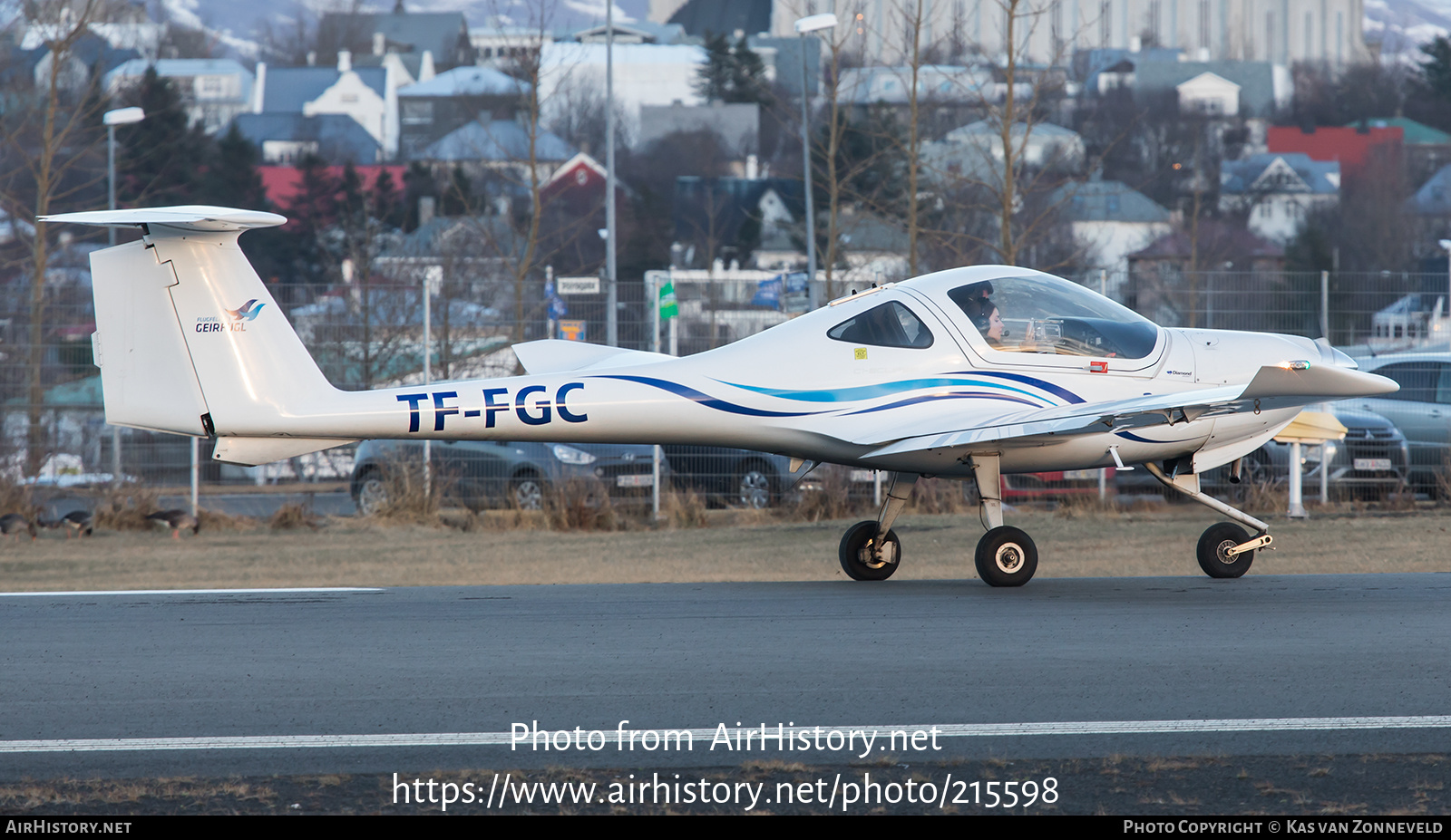 Aircraft Photo of TF-FGC | Diamond DA20C-1 Eclipse | Flugfélagið Geirfugl | AirHistory.net #215598