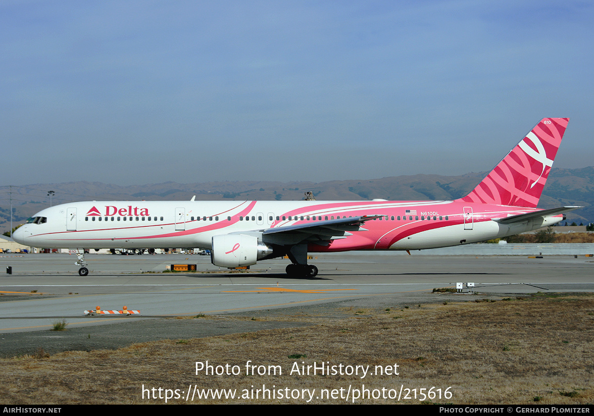 Aircraft Photo of N610DL | Boeing 757-232 | Delta Air Lines | AirHistory.net #215616