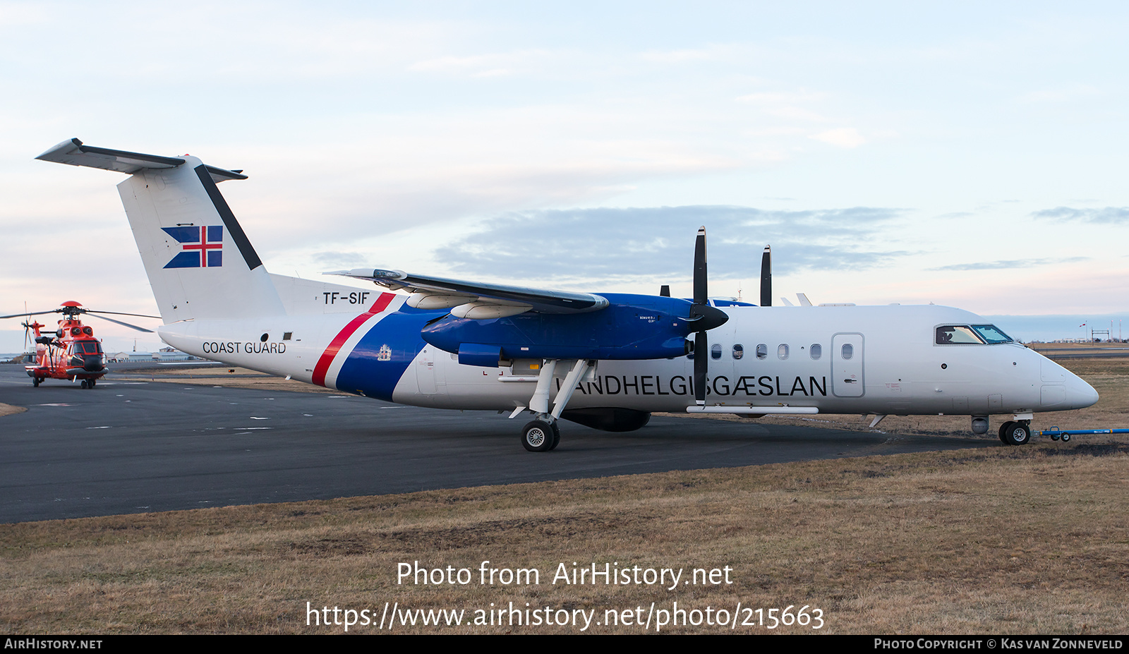 Aircraft Photo of TF-SIF | Bombardier DHC-8-314Q Dash 8 | Landhelgisgæslan | AirHistory.net #215663