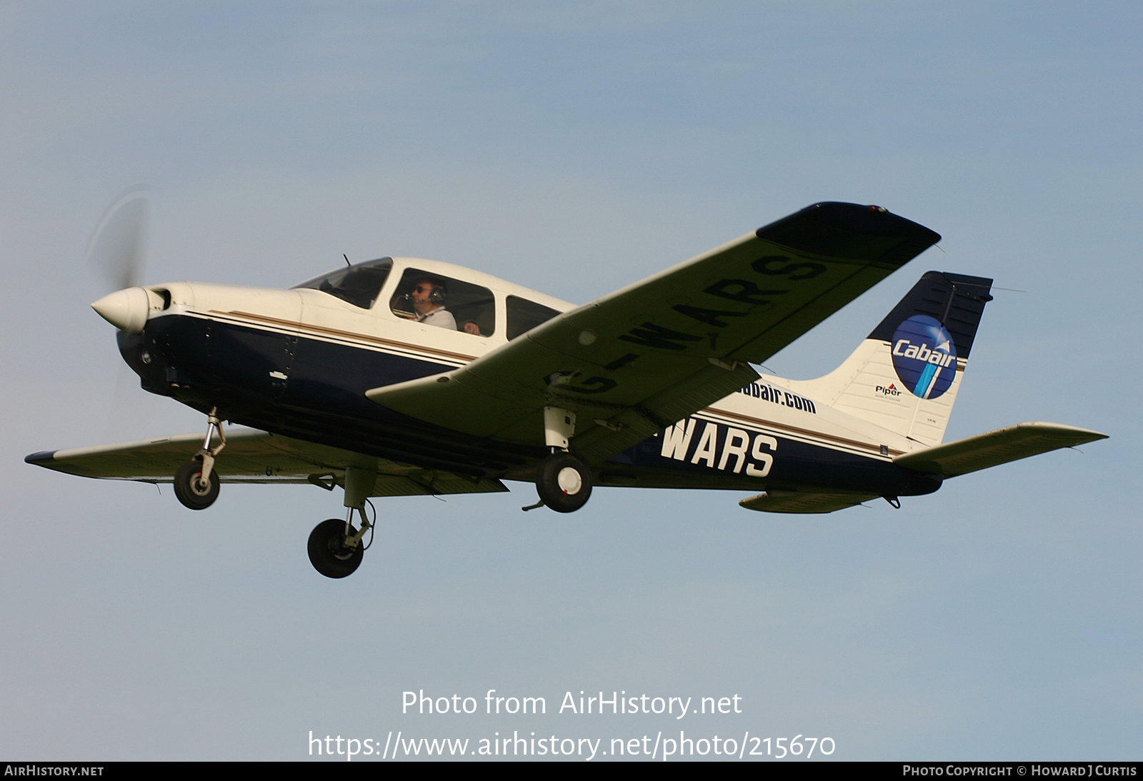 Aircraft Photo of G-WARS | Piper PA-28-161 Warrior III | Cabair | AirHistory.net #215670