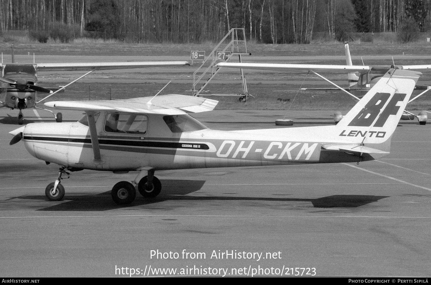 Aircraft Photo of OH-CKM | Cessna 152 | BF-Lento | AirHistory.net #215723