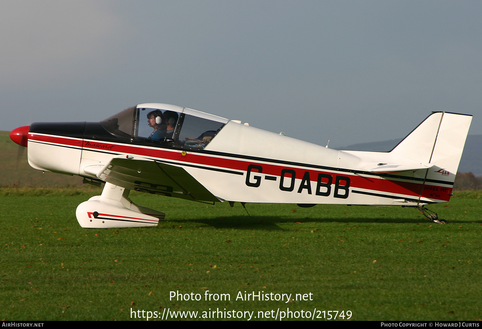 Aircraft Photo of G-OABB | SAN Jodel D-150 Mascaret | AirHistory.net #215749