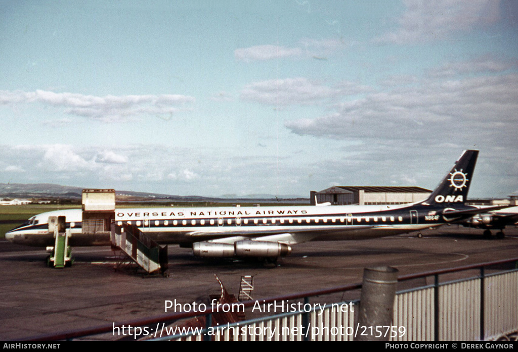 Aircraft Photo of N864F | McDonnell Douglas DC-8-63CF | Overseas National Airways - ONA | AirHistory.net #215759