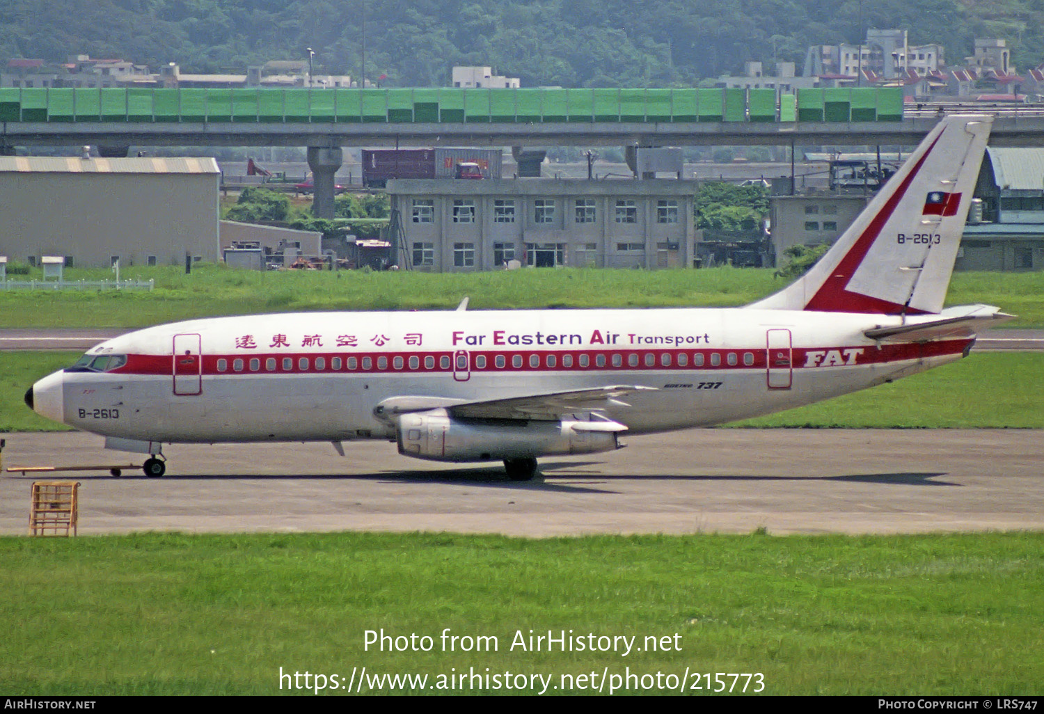 Aircraft Photo of B-2613 | Boeing 737-247 | Far Eastern Air Transport - FAT | AirHistory.net #215773