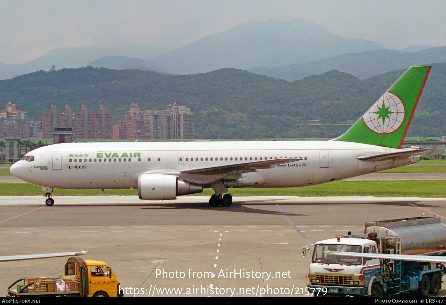 Aircraft Photo of B-16622 | Boeing 767-25E | EVA Air | AirHistory.net #215779