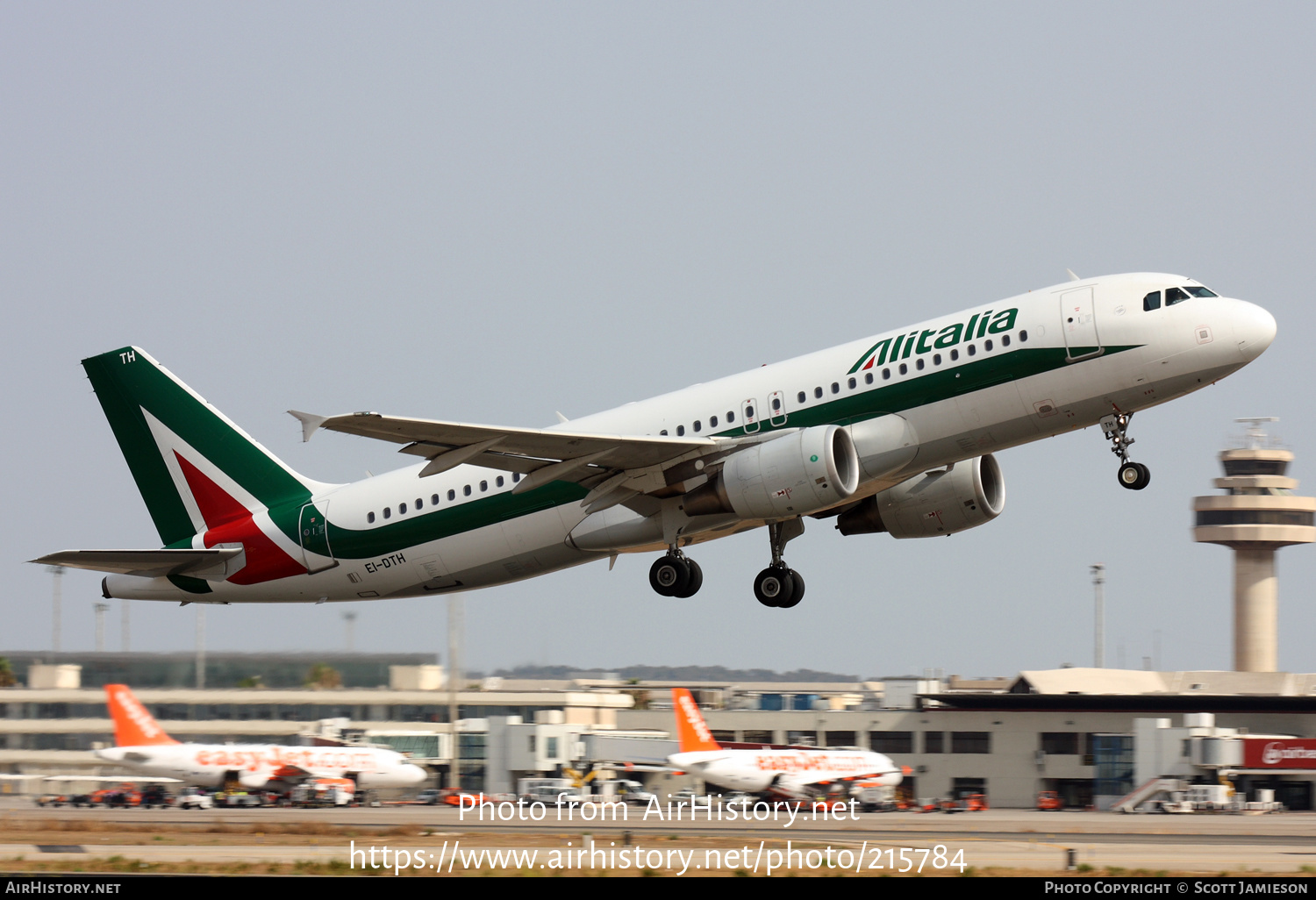 Aircraft Photo of EI-DTH | Airbus A320-216 | Alitalia | AirHistory.net #215784