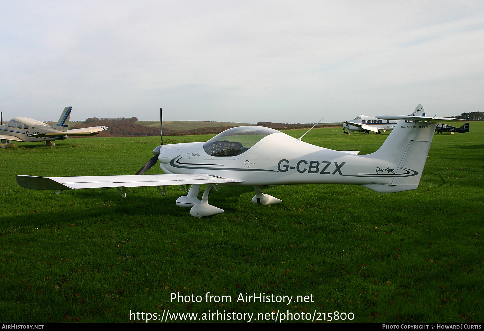 Aircraft Photo of G-CBZX | DynAero MCR-01 Banbi | AirHistory.net #215800