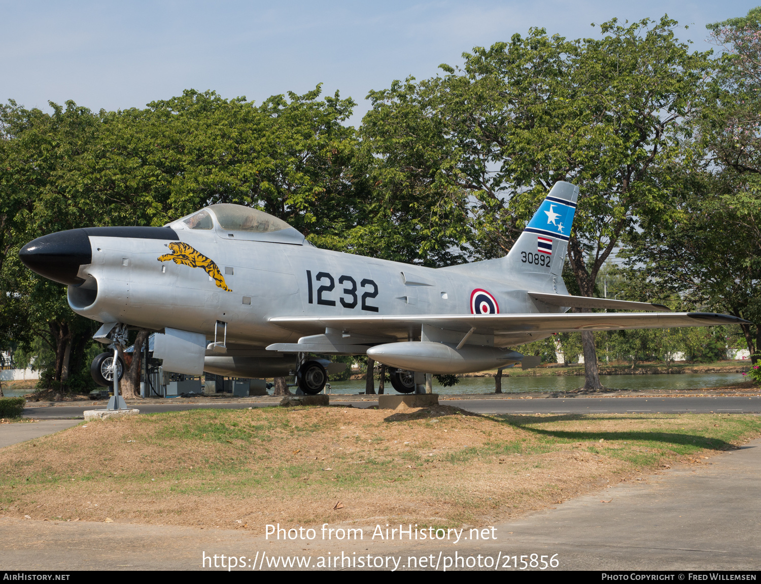 Aircraft Photo of KH17K-11/06 / 1232 | North American F-86L Sabre | Thailand - Air Force | AirHistory.net #215856