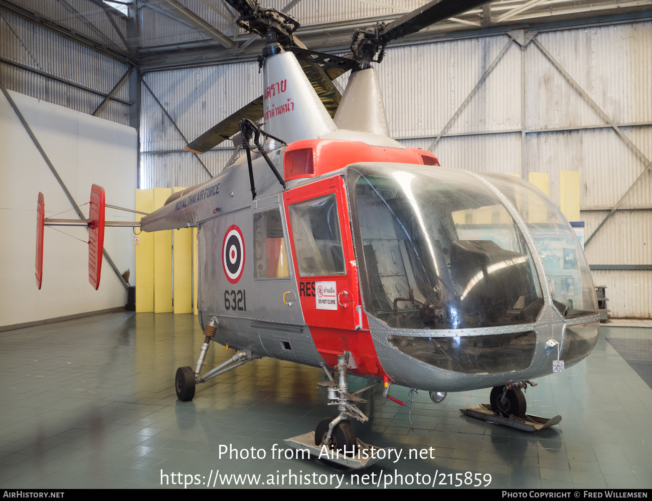 Aircraft Photo of H5-4/04 | Kaman HH-43B Huskie | Thailand - Air Force | AirHistory.net #215859