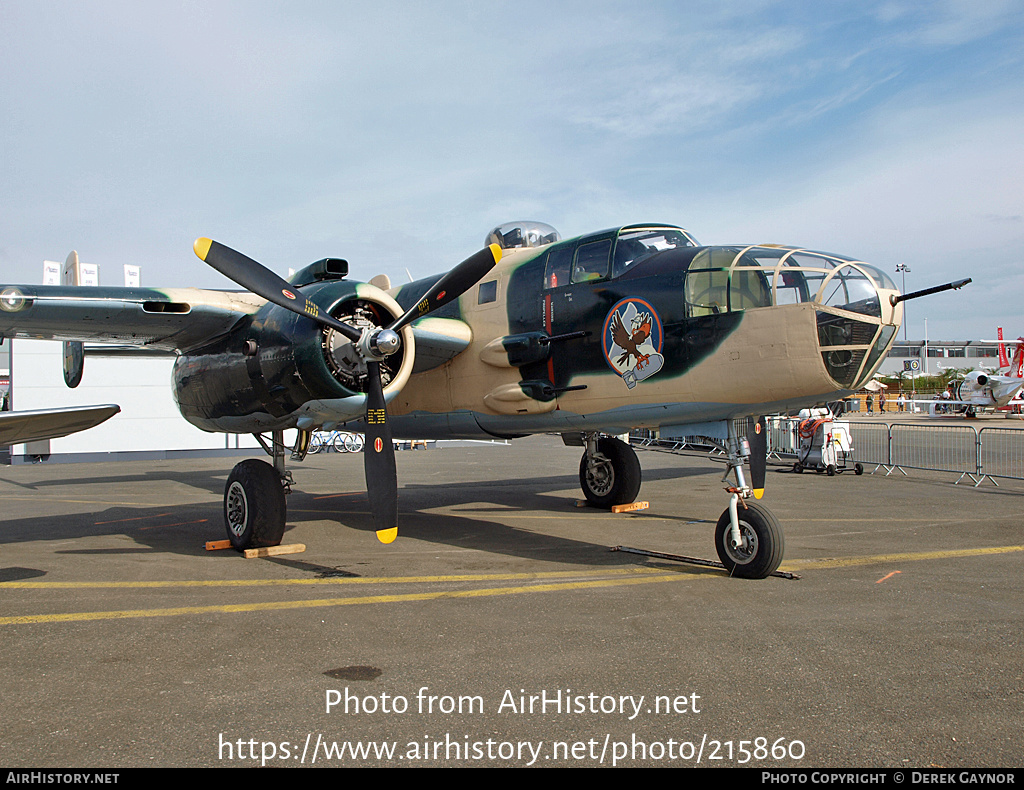 Aircraft Photo of F-AZZU / 458811 | North American B-25J Mitchell | USA - Air Force | AirHistory.net #215860