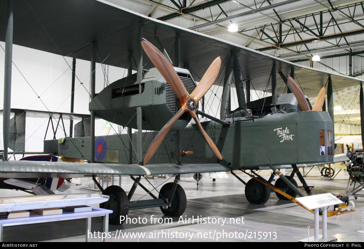 Aircraft Photo of F8614 | Vickers FB-27A Vimy (Replica) | AirHistory.net #215913