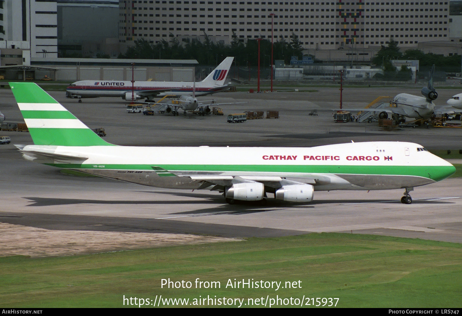 Aircraft Photo of VR-HUH | Boeing 747-467F/SCD | Cathay Pacific Airways Cargo | AirHistory.net #215937