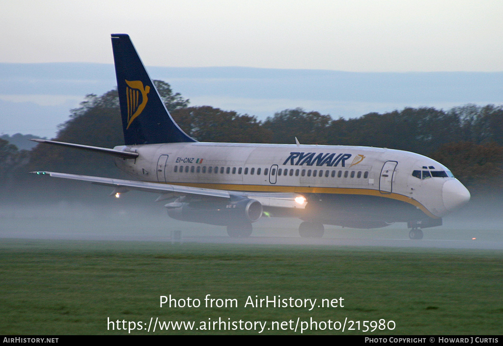 Aircraft Photo of EI-CNZ | Boeing 737-230/Adv | Ryanair | AirHistory.net #215980