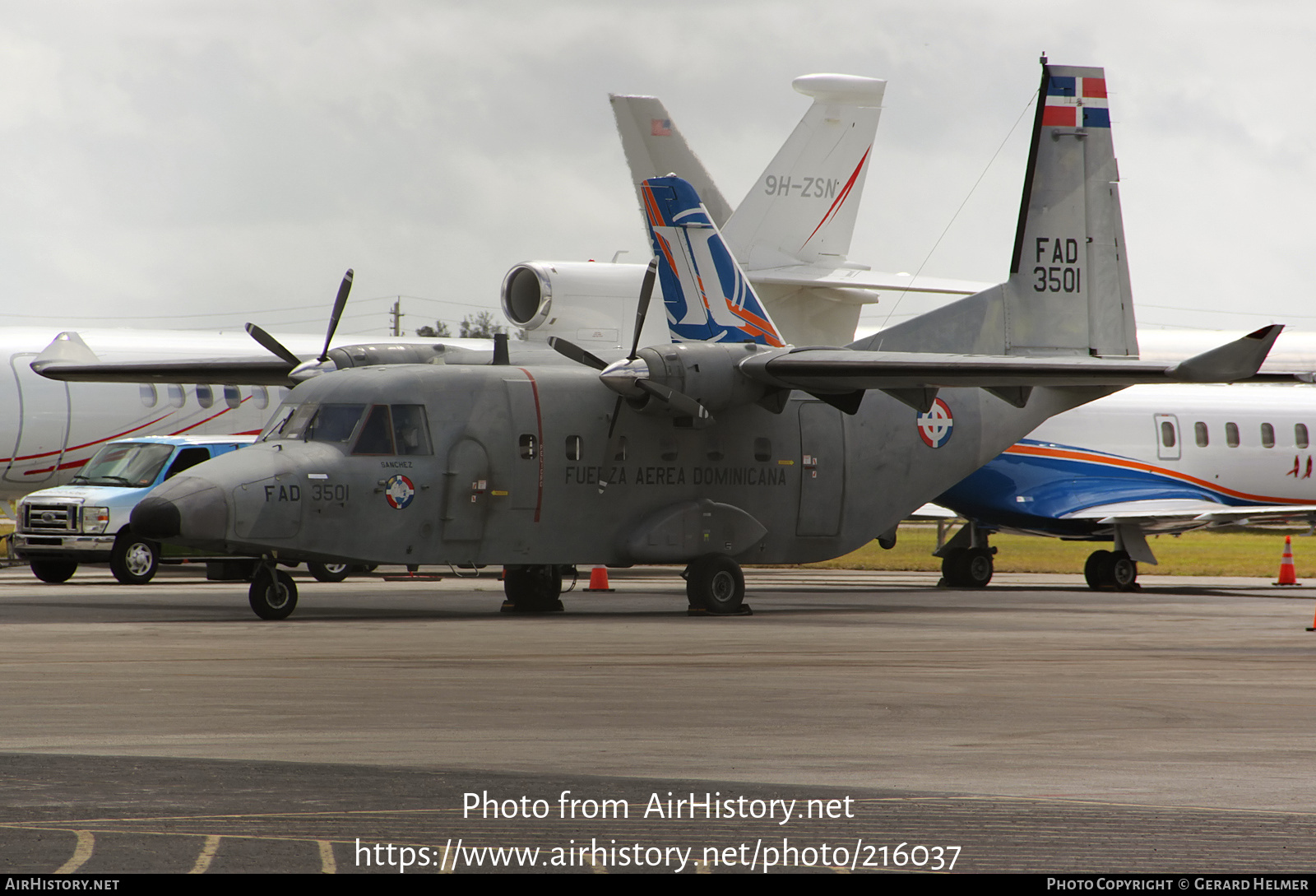 Aircraft Photo of 3501 / FAD 3501 | CASA C-212-400 Aviocar | Dominican Republic - Air Force | AirHistory.net #216037