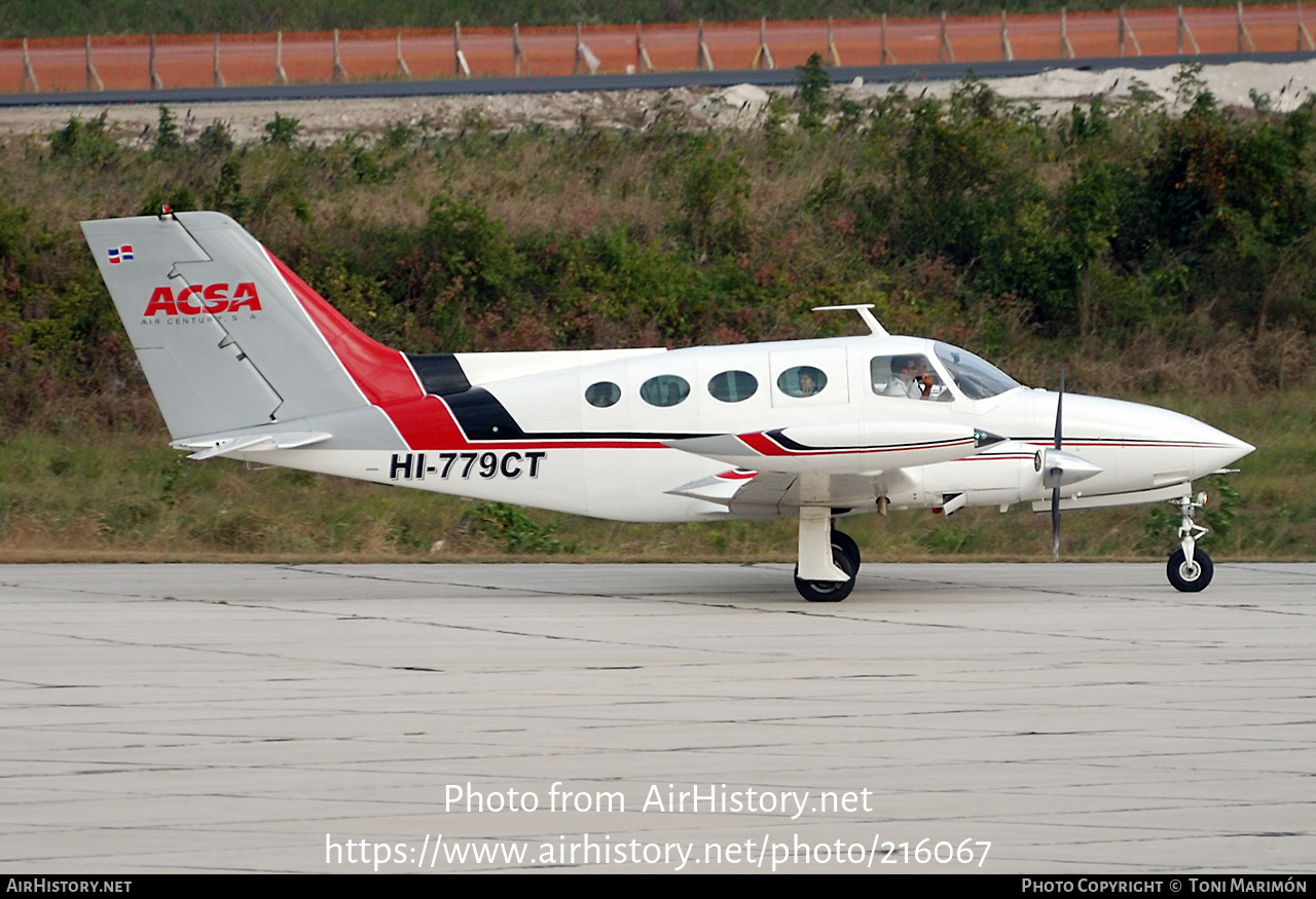 Aircraft Photo of HI-779CT | Cessna 401A | ACSA - Air Century | AirHistory.net #216067