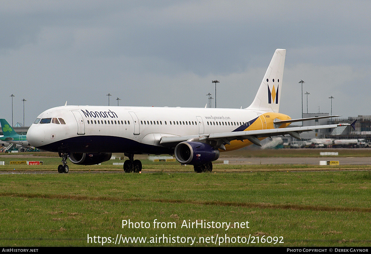 Aircraft Photo of G-OZBE | Airbus A321-231 | Monarch Airlines | AirHistory.net #216092