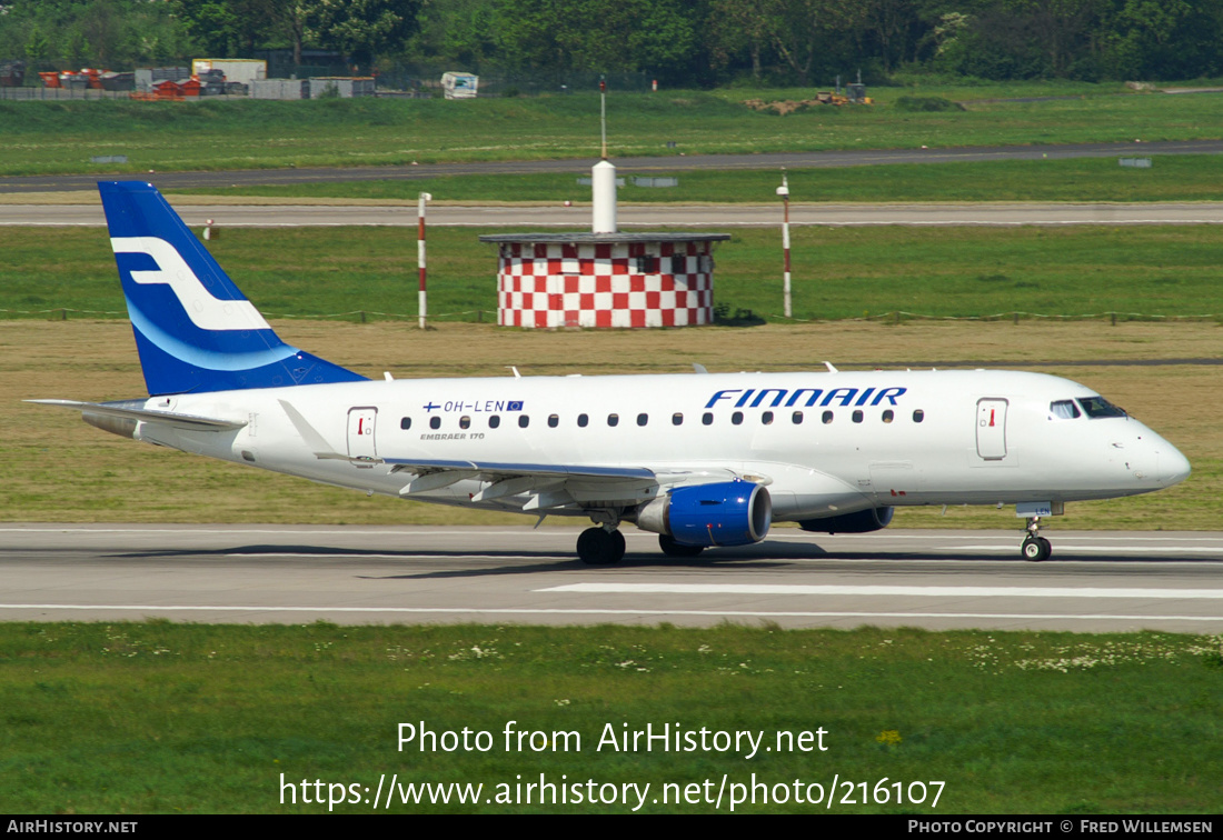 Aircraft Photo of OH-LEN | Embraer 170STD (ERJ-170-100STD) | Finnair | AirHistory.net #216107