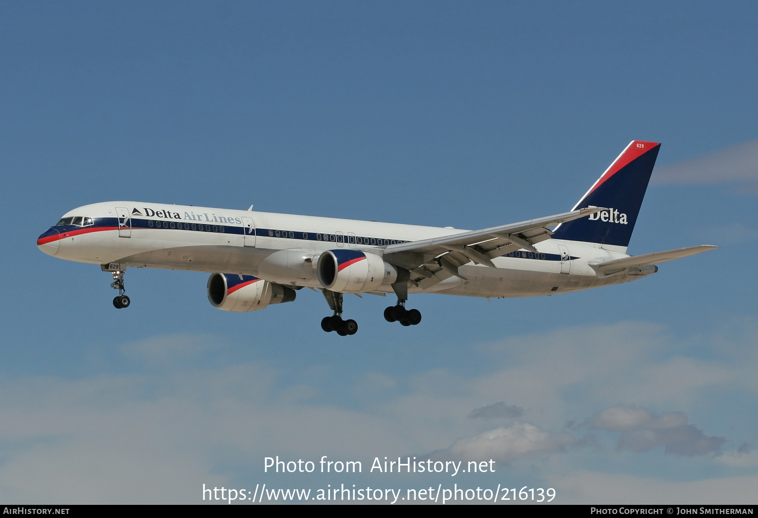 Aircraft Photo of N629DL | Boeing 757-232 | Delta Air Lines | AirHistory.net #216139