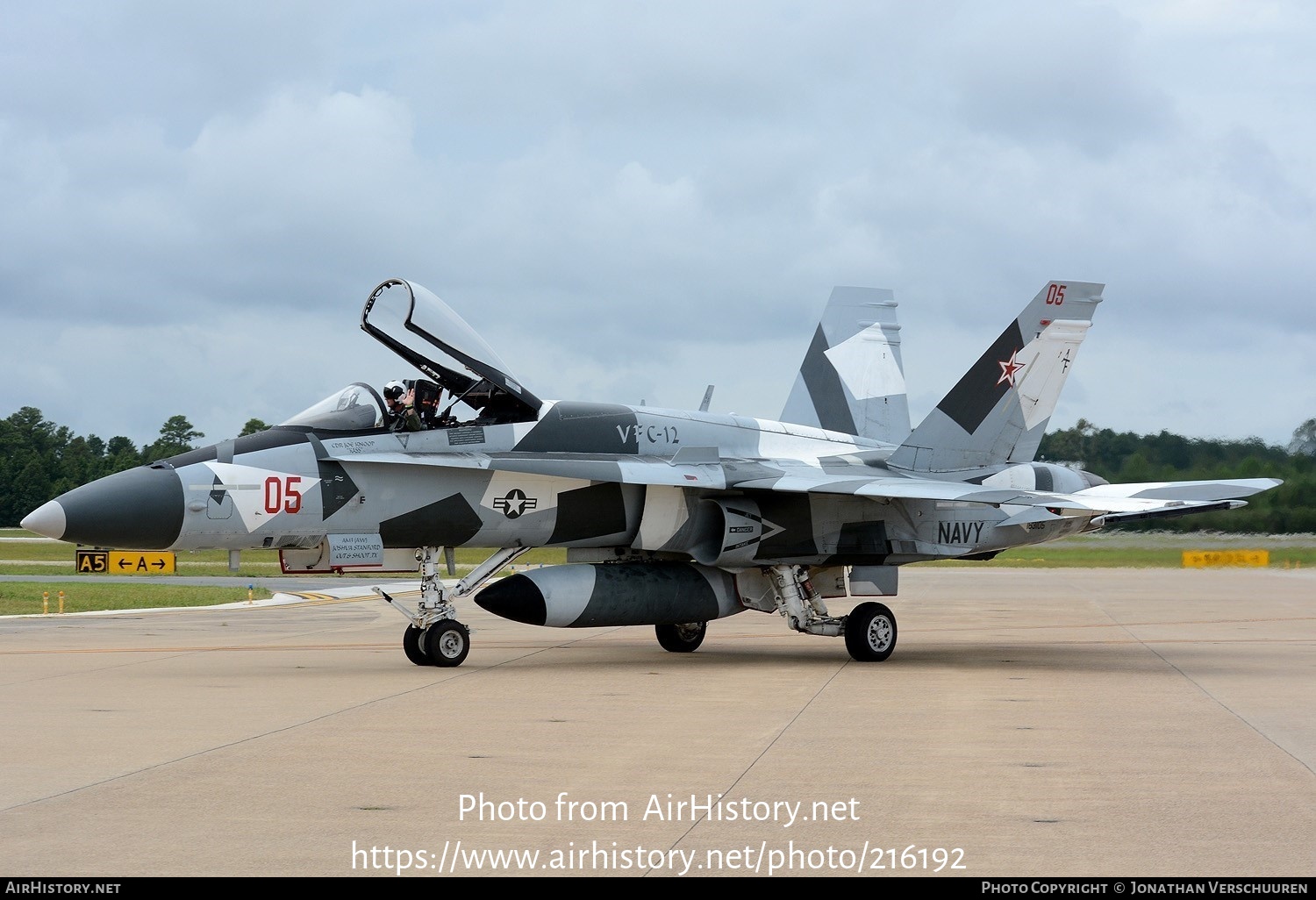 Aircraft Photo of 163105 | McDonnell Douglas F/A-18A+ Hornet | USA - Navy | AirHistory.net #216192