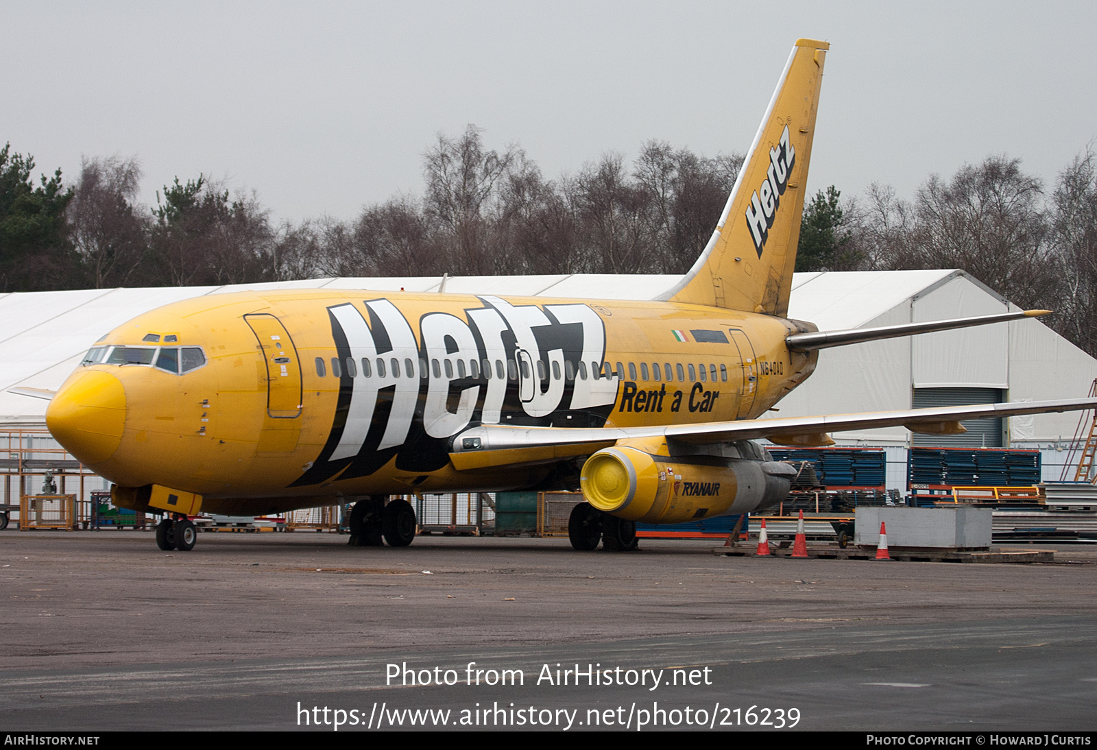 Aircraft Photo of N640AD | Boeing 737-204/Adv | Ryanair | AirHistory.net #216239