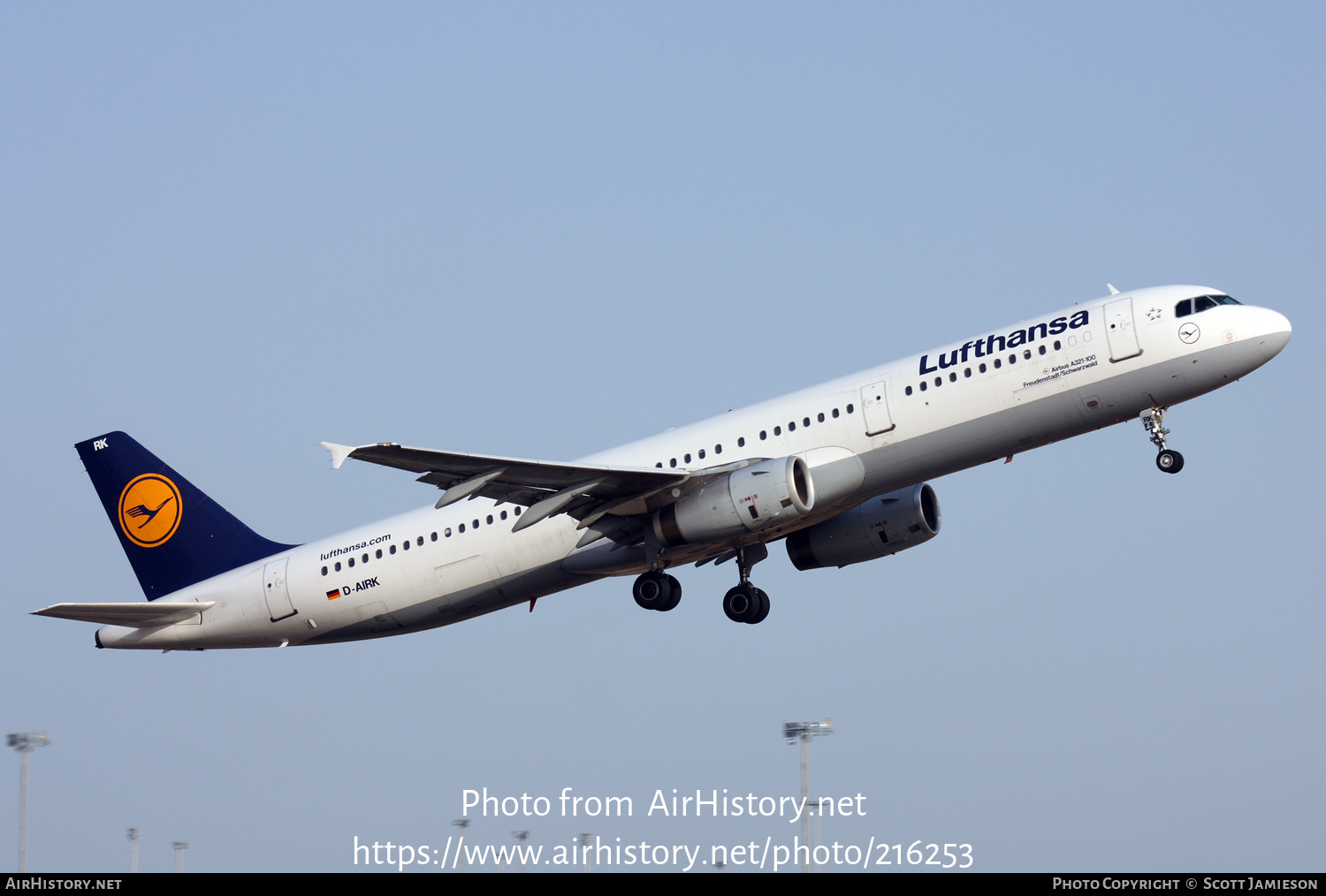 Aircraft Photo of D-AIRK | Airbus A321-131 | Lufthansa | AirHistory.net #216253