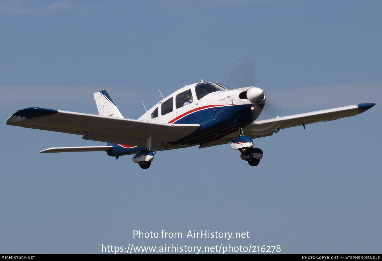 Aircraft Photo of G-BEYL | Piper PA-28-180 Cherokee Archer | AirHistory.net #216278