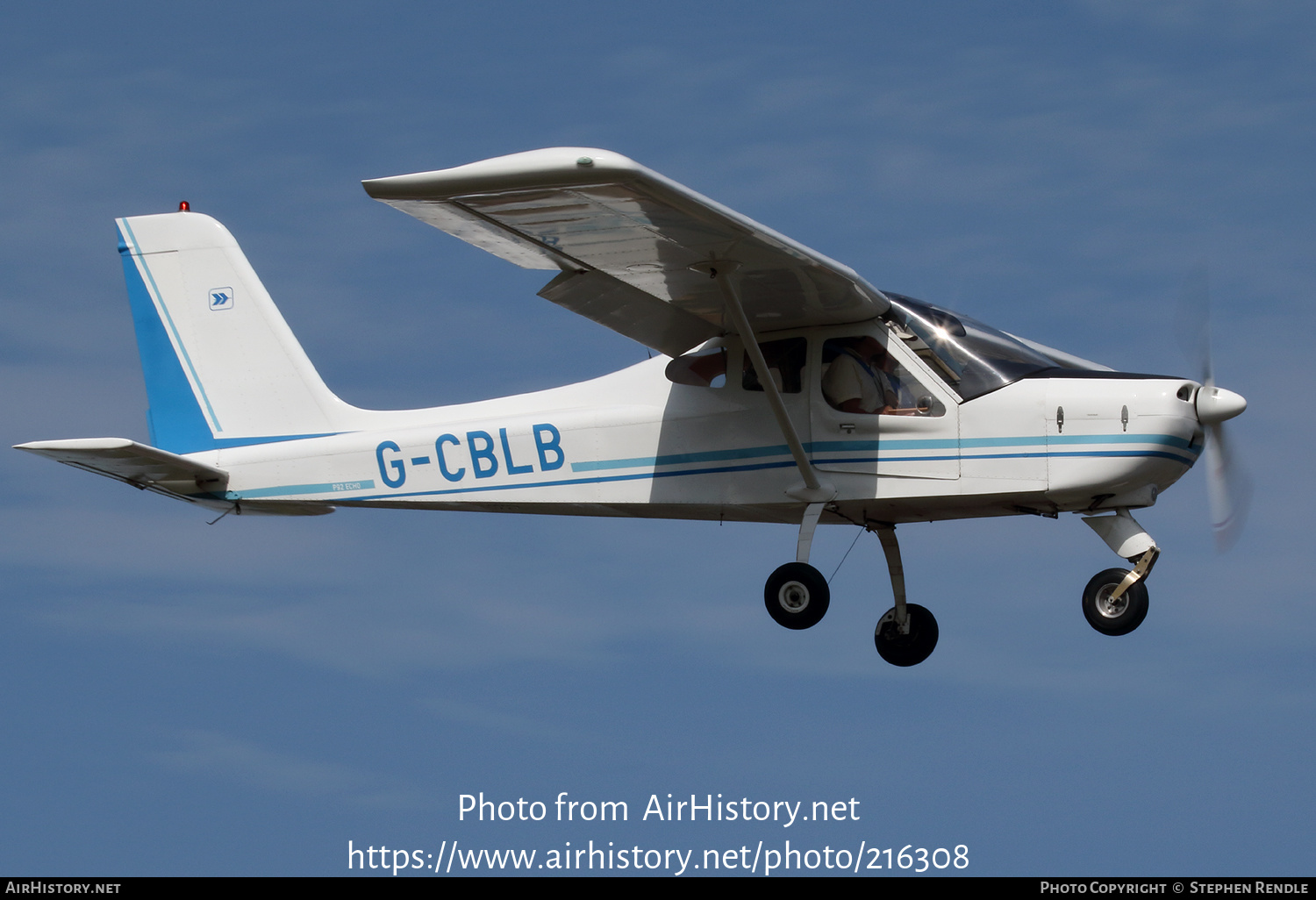 Aircraft Photo of G-CBLB | Tecnam P-92EM Echo | AirHistory.net #216308